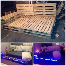 Continue to 9 of 22 below. 14 Best Pallet Bed With Lights Ideas In 2021 Pallet Bed Pallet Furniture Diy Bed