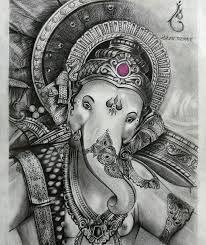 Hd Wallpaper Black And White Ganpati Bappa Instagram Images Pin By Lachy On Diseno Tattoo Ganesha Pictures Ganesha Art Ganesha