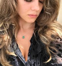 Genuine Colombian Emerald Necklace, Precious Metal Emerald Solitaire, Large  Emerald Pendant, May Birthstone Jewelry