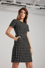 Kisa Kol Elbise Elbise Kategorisi Adl Vestidos Casuais Vestidos Bonitos Moda Feminina