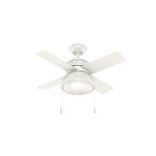 Ecosmart led light bulb for ceiling fan filament vintage style 6. 36 Loki 4 Blade Led Standard Ceiling Fan With Pull Chain And Light Kit Included Ceiling Fan White Ceiling Fan Led Ceiling Fan