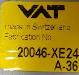 5895 VAT VATTERFLY/BUTTERFLY W/ PNEUMATIC ACTUATOR 20046 ...