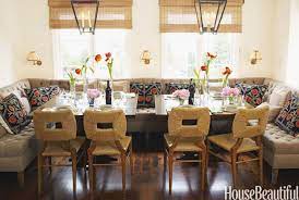 A More Comfortable Home Family Dining Rooms Dining Room Bench Seating Banquette Seating Restaurant