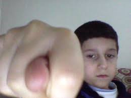 This kid is amazing at staring contests. Yotube Know Your Meme