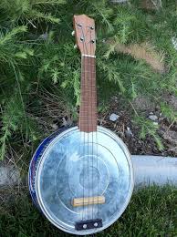 Items Similar To Cookie Tin Ukulele On Etsy Ukulele Diy Musical Instruments Banjo Music