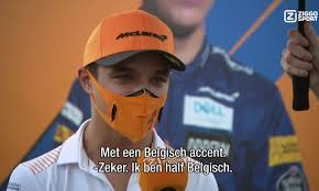 Let's enjoy the rest of the year watching these two have the best laughs and making the best memories landonorris. Video Lando Norris Spreekt Vloeiend Nederlands Met Belgisch Accent Sportvideos Tv