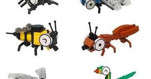 6pcs Hot Minifigures Insects Puzzle Building Blocks Children Toy Fits Lego 6a Lego Creative Lego Kids Toys