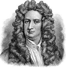 Isaac Newton redaktionell bild. Illustration av diagram