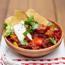 Vegetarische Chili Vegetarische Recepten Vegetarisch Vegetarische Maaltijden