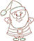 Simple Easy Santa Claus Drawing
