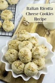 Italian Ricotta Cheese Cookies Recipe In 2020 Ricotta Cheese Cookies Cheese Cookies Recipe Cookie Recipes