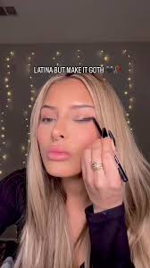 Cheers to the weekend!✨ @itsisabelbedoya’s Latina Goth Makeup look is all  the vibes we needed today 🖤✨@novabeauty @fashionnova #gothlatina  #gothmakeup #goth #makeupinspo #makeupreel