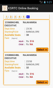 Ksrtc Online Booking For Android Apk Download