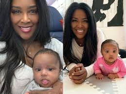 Kenya Moore S Baby Brooklyn Gets Her Ears Pierced Watch The Cute Video Kenya Moore Ear Piercings Baby Ear Piercing