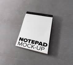 Notepad Mockup In 2020 Mockup Note Pad Mockup Template