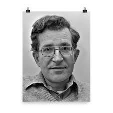 Chomsky Art Print