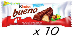 Check spelling or type a new query. Amazon Com Ferrero Milk Chocolate Kinder Bueno 1 51 Oz Pack Of 10 Grocery Gourmet Food