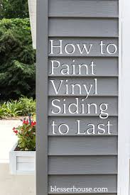 How To Paint Vinyl Siding Pool Shed Makeover Bless Er House Painting Vinyl Siding Vinyl Exterior Siding House Paint Exterior