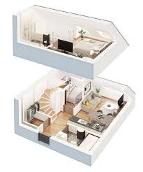 Model Denah Rumah 2 Lantai Desain Rumah Rumah Denah Rumah