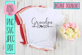 All contents are released under creative commons cc0. Grandpa Est 2020 New Grandparents Svg Cut File By Renee S Creative Svg S Thehungryjpeg Com
