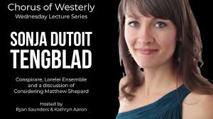 Soprano Sonja DuToit Tengblad of Conspirare, Lorelei Ensemble