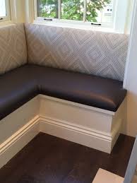 Leather Seat Fabric Back On Upholstered Banquette Banquette Seating In Kitchen Upholstered Banquette Booth Seating In Kitchen