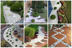 Bunt bemalt verwandeln sich graue steine in lustige gesichter. Diy Garten Dekoration Mit Weissen Steinen Nettetipps De