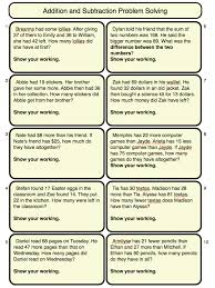 Addition And Subtraction Worded Problems Grade 4 5 Word Problems Subtraction Word Problems Math Word Problems