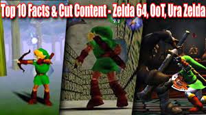 Ocarina of Time, Ura Zelda, Zelda Gaiden - Top 10 Cut Content & Facts -  YouTube