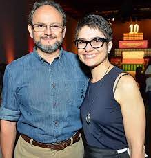 Jornalista e apresentadora do globo repórter. Sandra Annenberg Posa Com Marido Em Foto Rara Meu Eterno Namorado