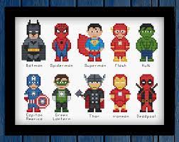 Superhero ironman face free and small cross stitch pattern 38 x 61 stitches 7 dmc threads. Marvel Dc Superheroes Cross Stitch Pattern Pdf Marvel Cross Stitch Dc Cross Stitch Comics Cross Stitch Batman Spiderman And Other Marvel Cross Stitch Cross Stitch Designs Cross Stitch Patterns