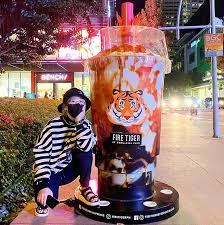 Fire tiger milk tea by seoulcial club, bangkok: à¹€à¸à¸¨ à¸Š à¸• à¸¡à¸²