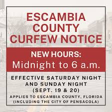 The official account for the exhilarating new street race drama on @skyone fridays at 9pm. Updated Curfew Hours For Escambia County City Of Pensacola