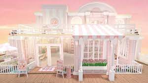 Roblox bloxburg cafe menu id the hidden agenda of roblox bloxburg cafe menu id. Bloxburg Pink Cafe Tour Speedbuild Part 1 2 Youtube