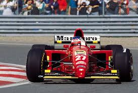 Après la pluie, le beau temps pour ferrari ? Jean Alesi Canada 1995 By F1 History On Deviantart Racing Formula Racing Ferrari F1