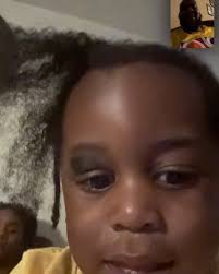On FaceTime with my Grandson Kai, he looks just like my daughter Zanyya