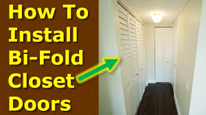Maybe you would like to learn more about one of these? How To Install Closet Bi Fold Doors Folding Closet Door Youtube