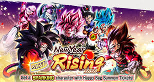 New Year Rising 2020 Is Here Dragon Ball Legends Dbz Space