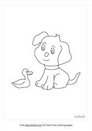 How to draw and color duck for kids and coloring pages#duck#kotakbiru. Dog With Duck Coloring Pages Free Animals Coloring Pages Kidadl