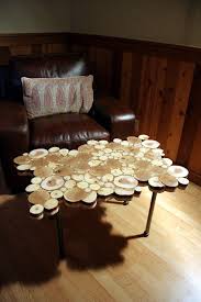 Industrial Furniture Recycled Wood Slice By Wildslicedesigns Furniture Recycled Furniture Wood Slice Coffee Table