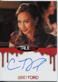 Ny during the fall of 2011. True Blood Premiere Blood Bordered Autograph Card Courtney Ford 5053075556762 Ebay