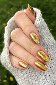Then here is another beautiful. 43 Gold Nail Designs For Your Next Trip To The Salon Stayglam