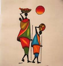 Black And White Painting African Tribal Art African Art Journey Simba Craftware African Art Paintings African Paintings Africa Art