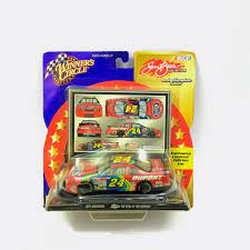 Nascar stars who were normally covered up with admirers and media found themselves downright lonely, standing only with their crews. Jeff Gordon 24 Nascar 1 43 Scale Winner S Circle Sam Bass Etsy In 2021 Jeff Gordon Gordon Nascar