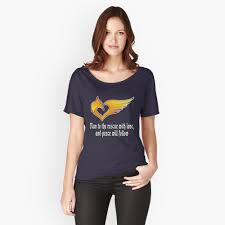 Run To The Rescue With Love And Peace Will Follow Lyrics Promote Redbubble In 2020 Fashion Slim Fit Shirt