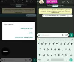 Dengan menggunakan gb whatsapp maka kamu sekarang bisa melihat pesan meskipun pesan yang di kirim sudah di hapus oleh pengirimnya. Cara Melihat Pesan Yang Ditarik Dihapus Di Chat Whatsapp Tanpa Aplikasi Ketiga Fahrinheit