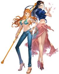 Nico Robin and Nami One Piece Weatherproof Anime Sticker 6 Car Decal | eBay