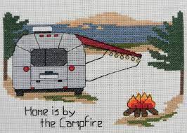 However, you can choose a cloth count and type that works for you. Pdf Pattern Camping Counted Cross Stitch Quot Airstream Home Is By The Campfi In 2021 Cross Stitch Camping Camping Cross Stitch Patterns Cross Stitch Embroidery