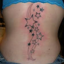 Star Tattoos On Back Shooting Star Tattoo Star Tattoo Designs Star Tattoos