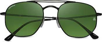 Buy CROWNCHI Moscow Black Green Round Edition Sunglasses for Outdoor Travel  Driving Cycling (Green) Unisex at Amazon.in